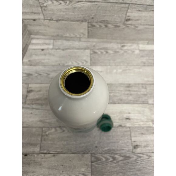 Pioneer Woman Vintage Floral Stainless Steel Water Bottle 25oz White Green Top - Picture 4 of 6